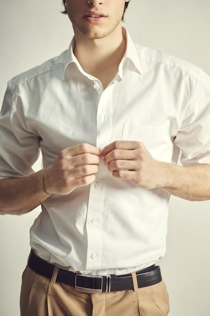 men’s dress shirt sizing guide